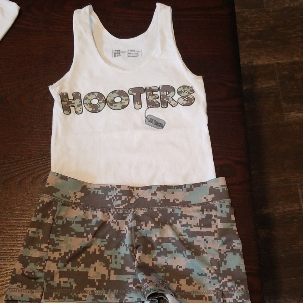Hooters Camo Uniform